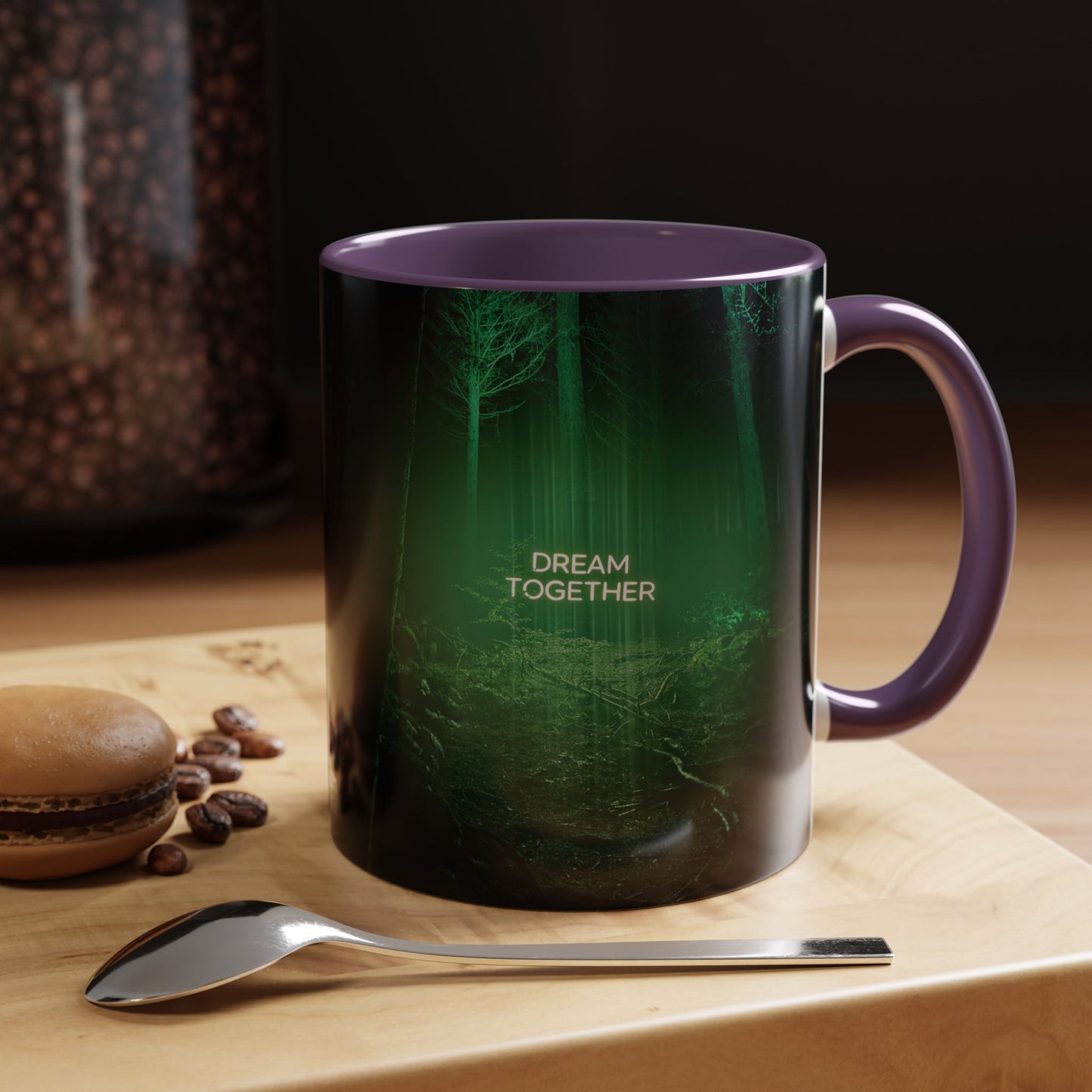 Tasses décoratives « Écosse en gros plan » - Scènes variées (violet)