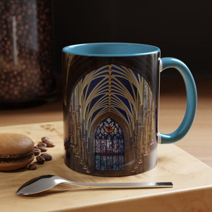 Tasses décoratives Écosse en gros plan - Scènes variées (bleu clair)