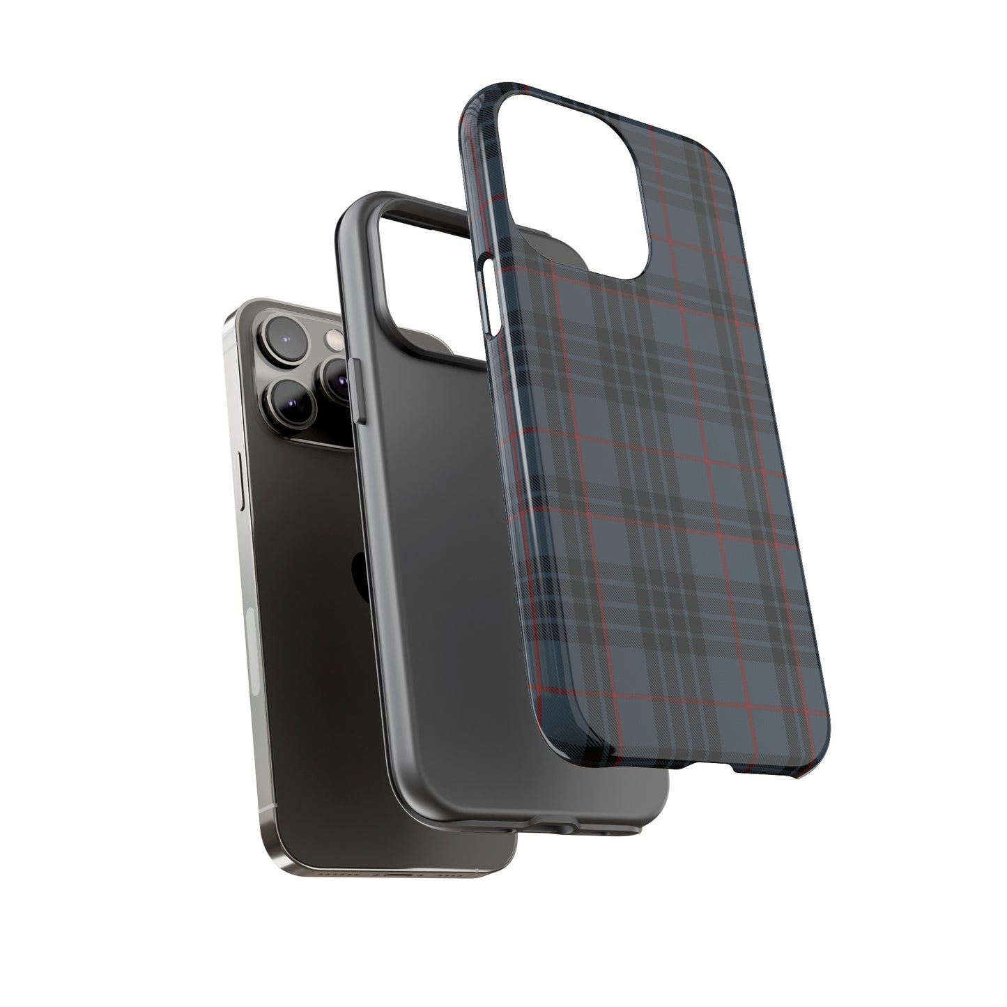 Étui de téléphone à motif tartan écossais - Mackay Blue, divers