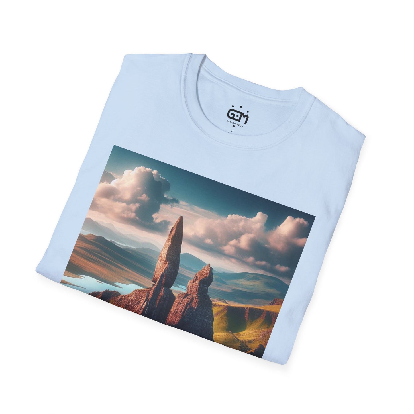 Isle of Skye Summer Softstyle Unisex T-Shirt, Scotland Tee