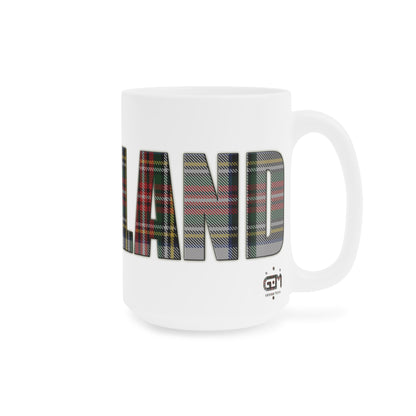 Tasse tartan écossaise – Stewart Dress Tartan, différentes tailles 