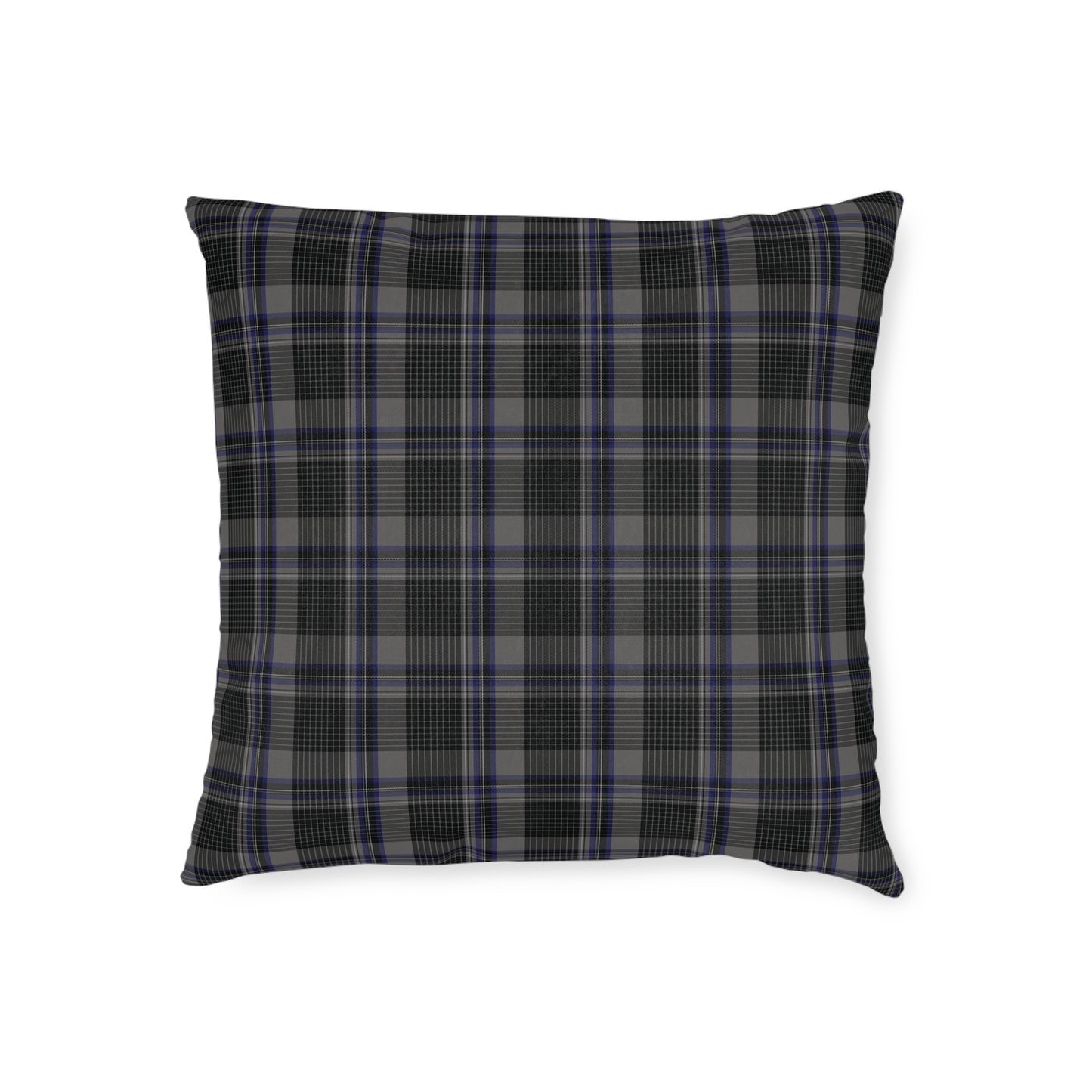 Reversible Square Cushion : Hood Tartan, Various Sizes