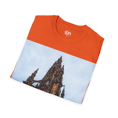 Scott Monument Photo Softstyle T-Shirt, Unisex Tee, Various Colours