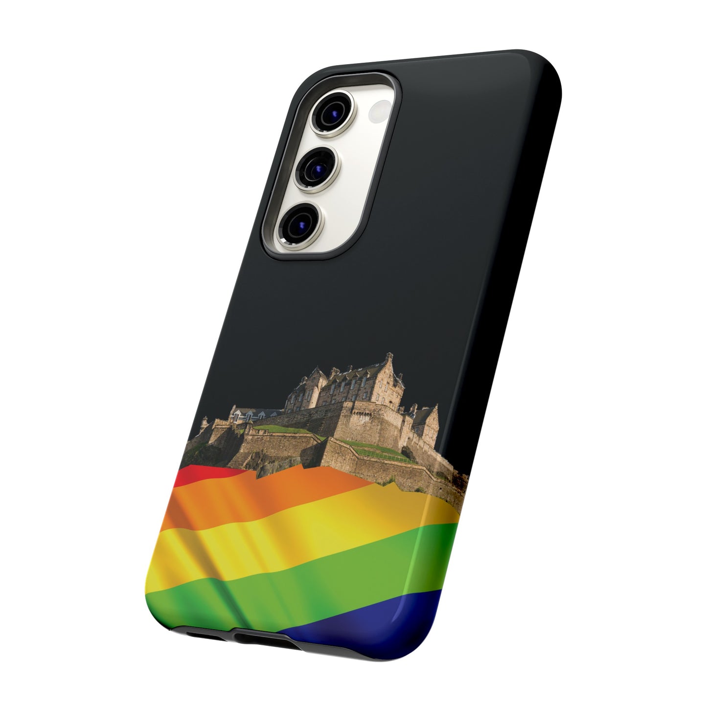 Edinburgh Castle Pride Rockface Phone Case - Flag, Various