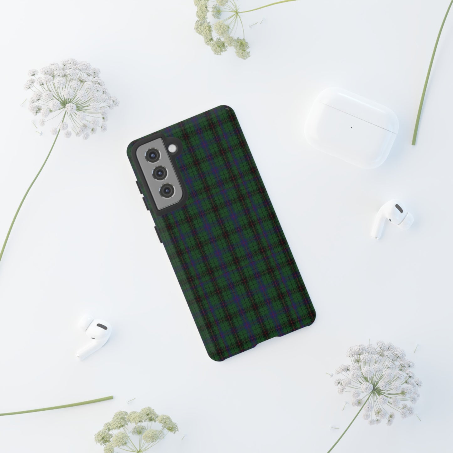 Étui de téléphone à motif tartan écossais - Davidson, Divers