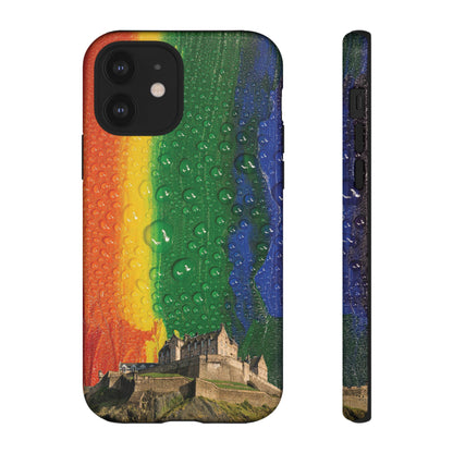 Edinburgh Castle Pride Phone Case - Rain, Various