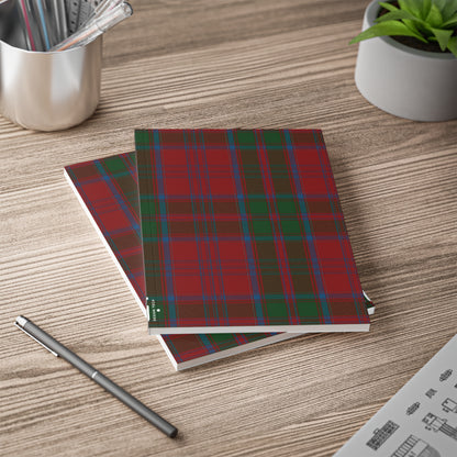 Scottish Tartan Softcover A5 Notebook - Drummond