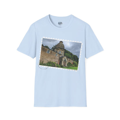 Postcard Dunmore Pineapple Photo Softstyle T-Shirt, Unisex Tee, Scotland Shirt, Various Colours