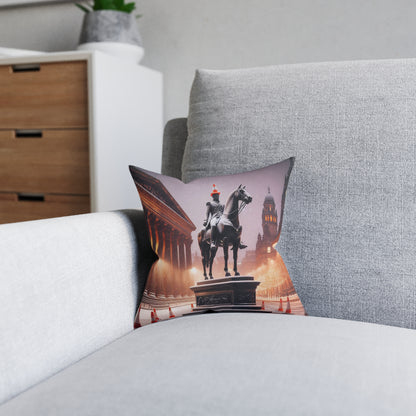 Glasgow Duke of Wellington Square Cushion, Various Sizes