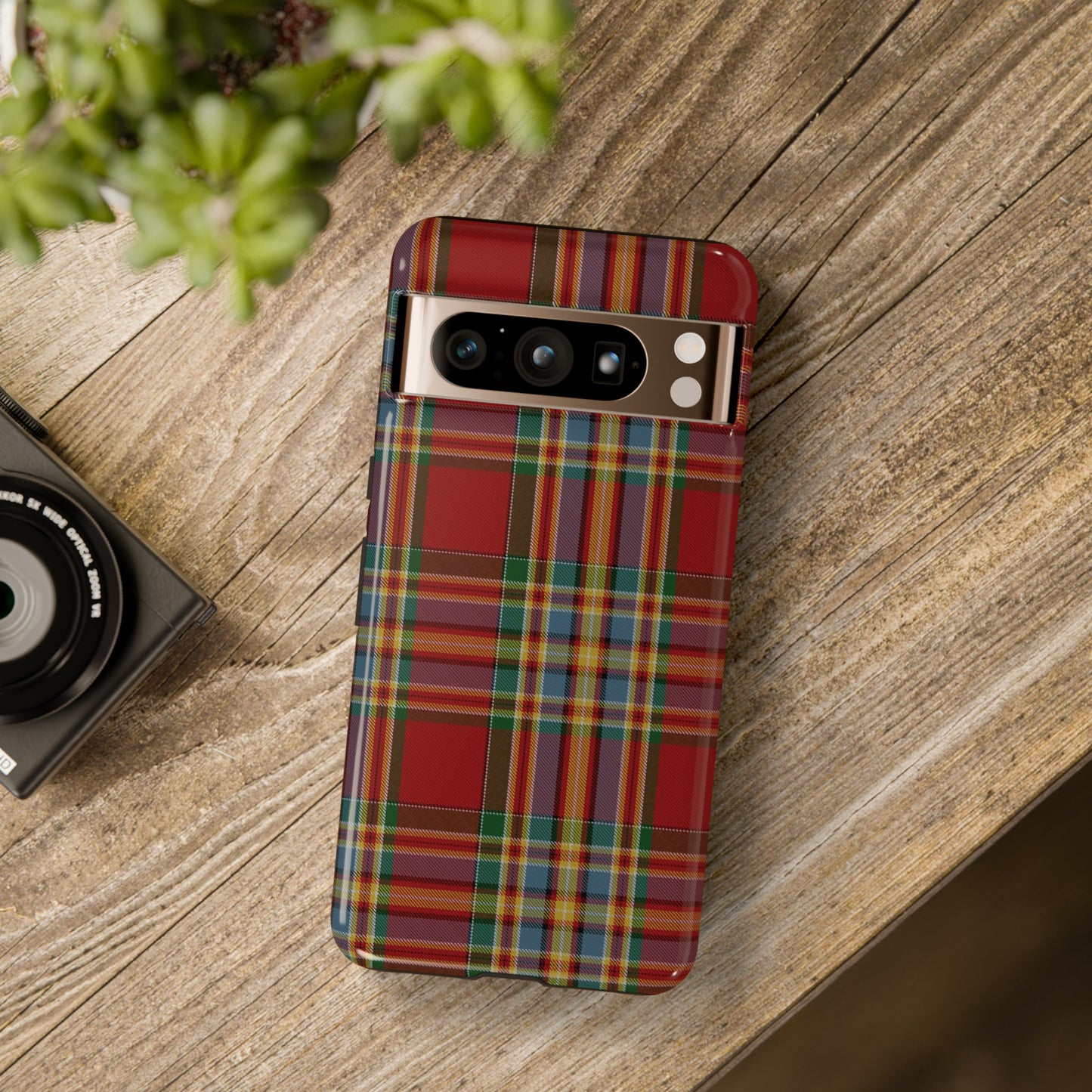 Scottish Tartan Phone Case - Chattan, Various