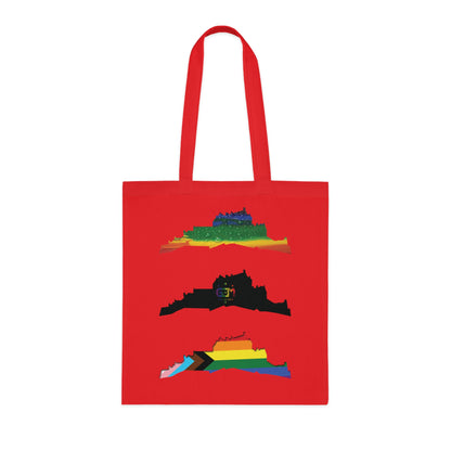 Pride Edinburgh Castles Cotton Tote Bag