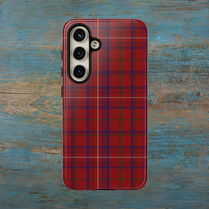 Scottish Tartan Phone Case - Rose, Various