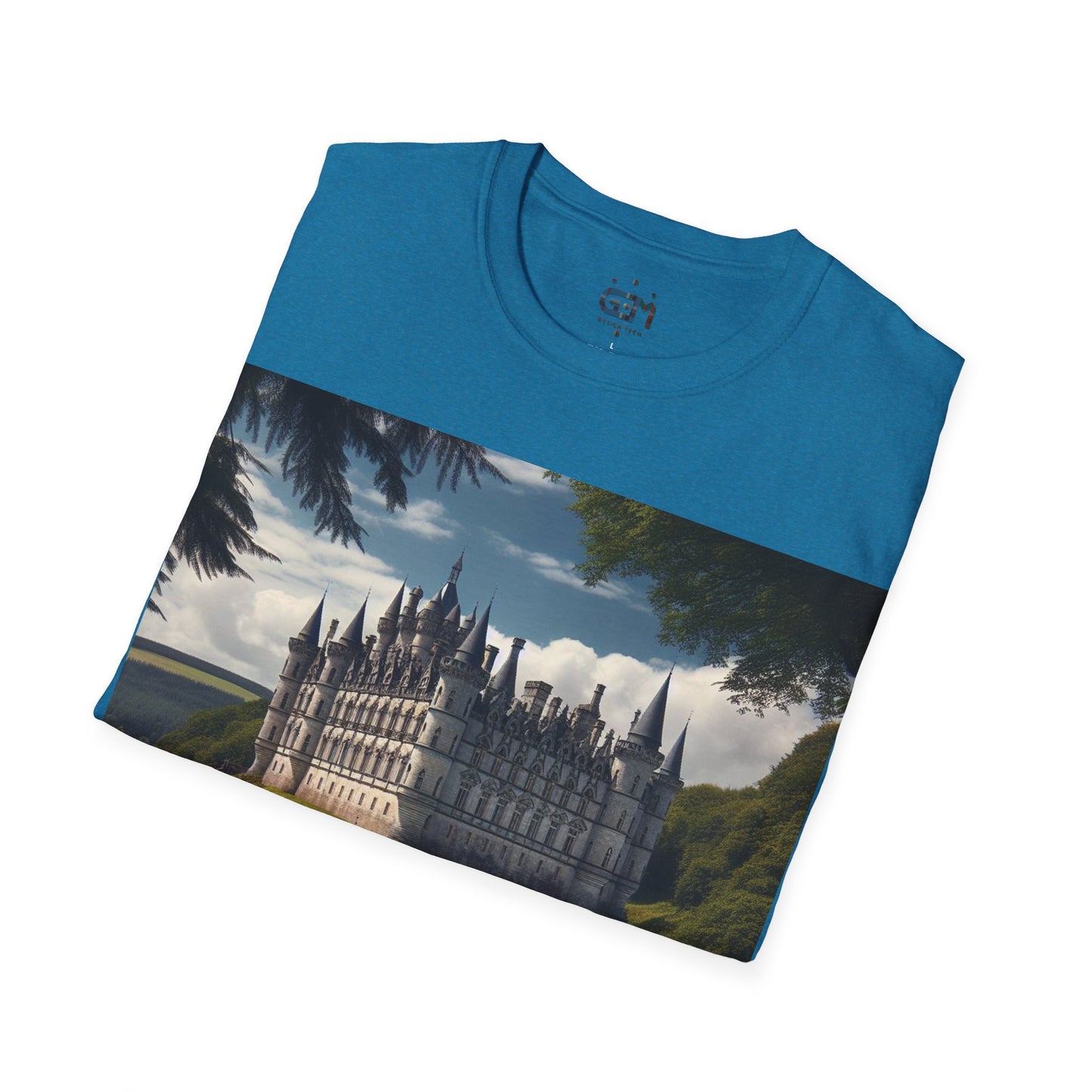 Dunrobin Castle - Sutherland Softstyle T-Shirt, Unisex Tee, Scottish Landmarks, Various Colours