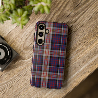 Coque de téléphone à motif tartan écossais - Carnegie, divers