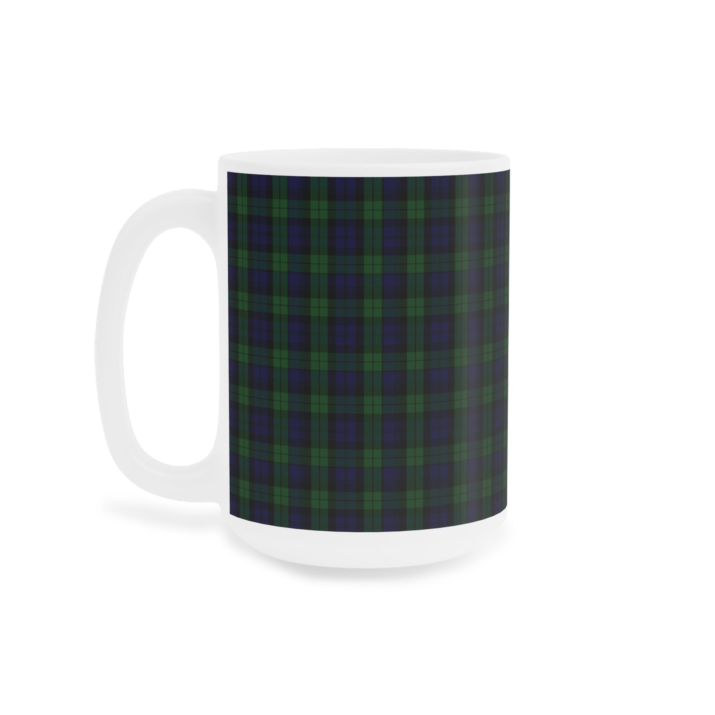 Tartan Mug - Black Watch Tartan, Scottish, Various Sizes