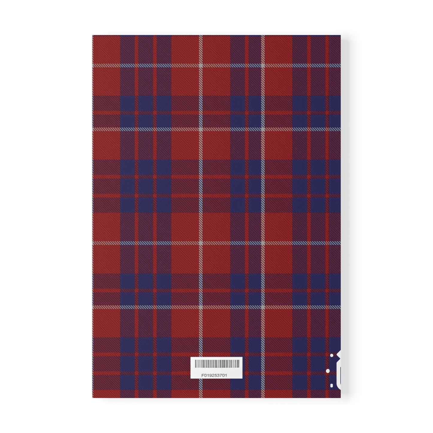 Scottish Tartan Softcover A5 Notebook - Hamilton