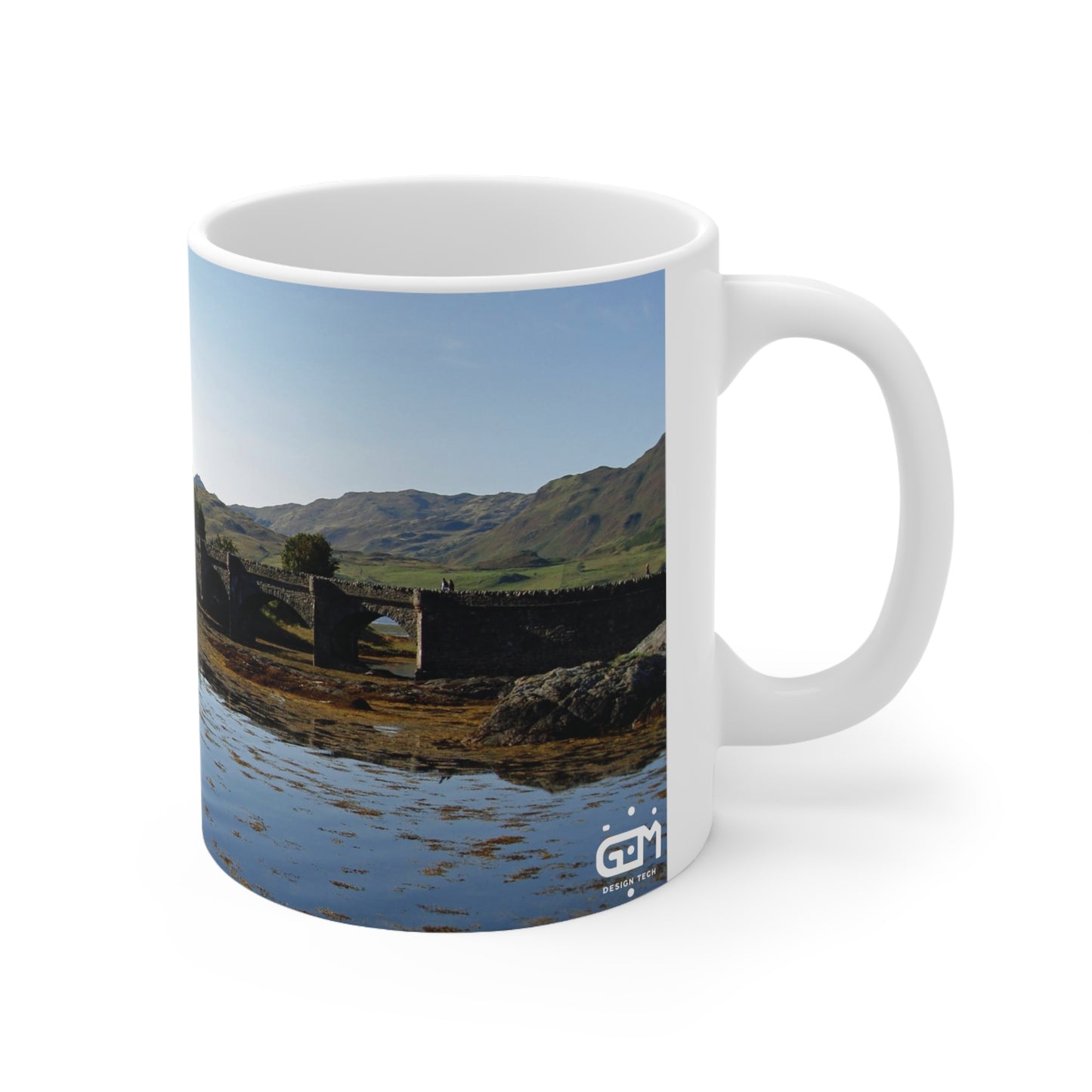 Eilean Donan Castle Photo Mug, Coffee Cup, Tea Cup, Scottish Art, Scottish Landmarks, Scottish Nature, White