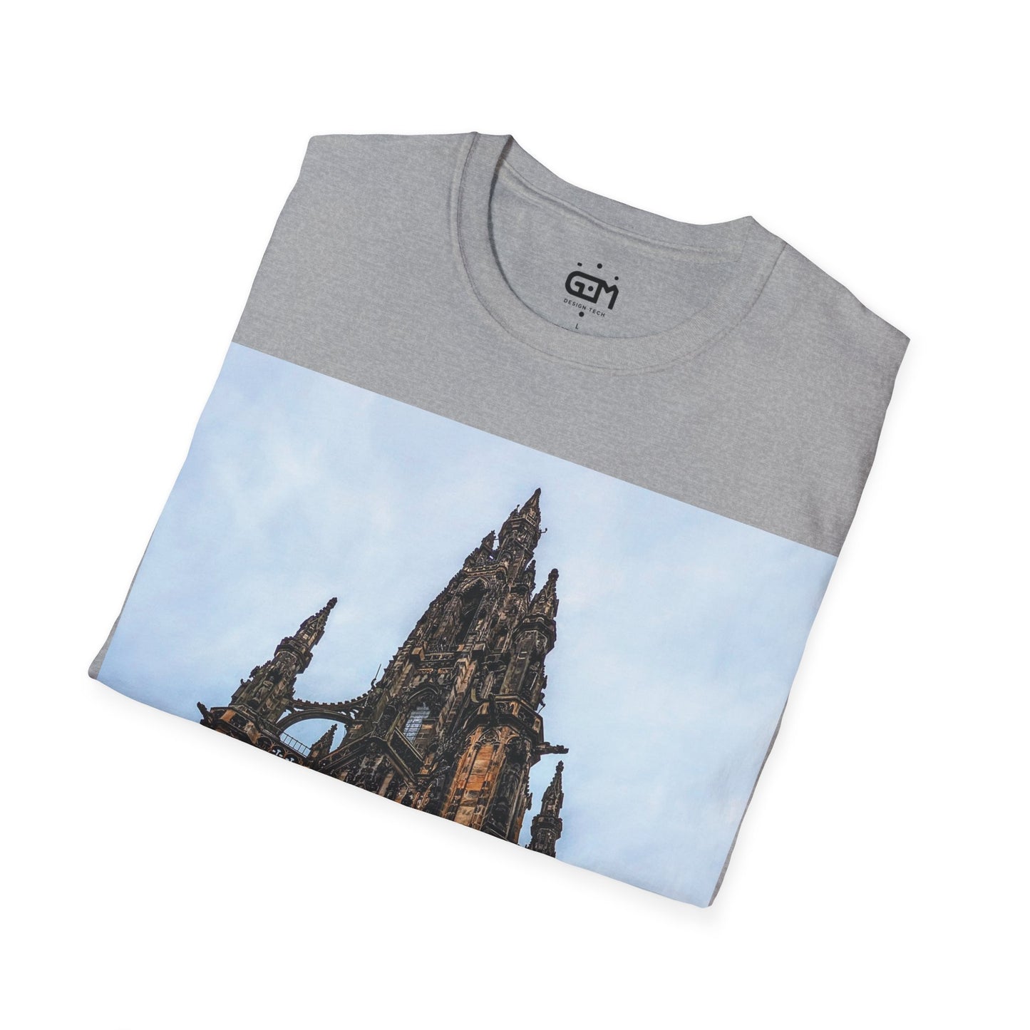 Scott Monument Photo Softstyle T-Shirt, Unisex Tee, Various Colours