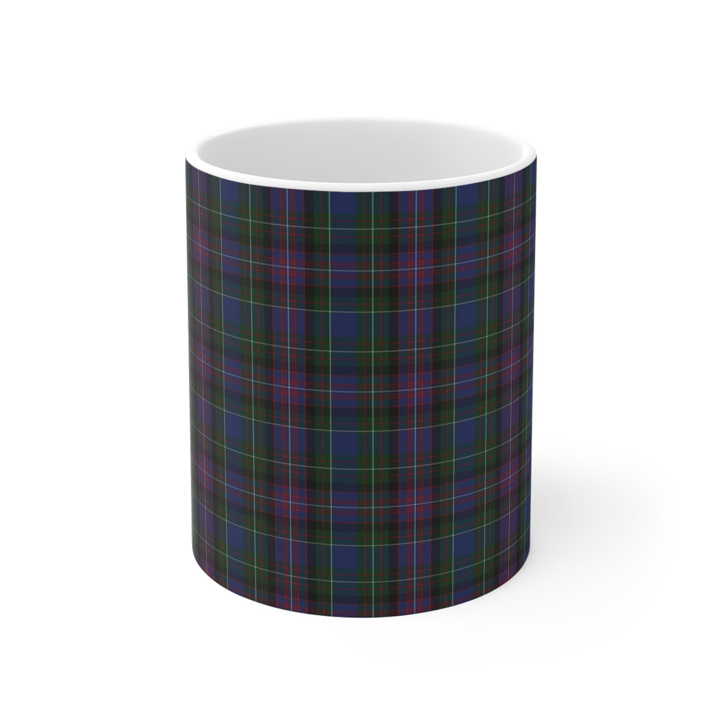 Tartan Mug - Rankin Tartan, Scottish, Various Sizes