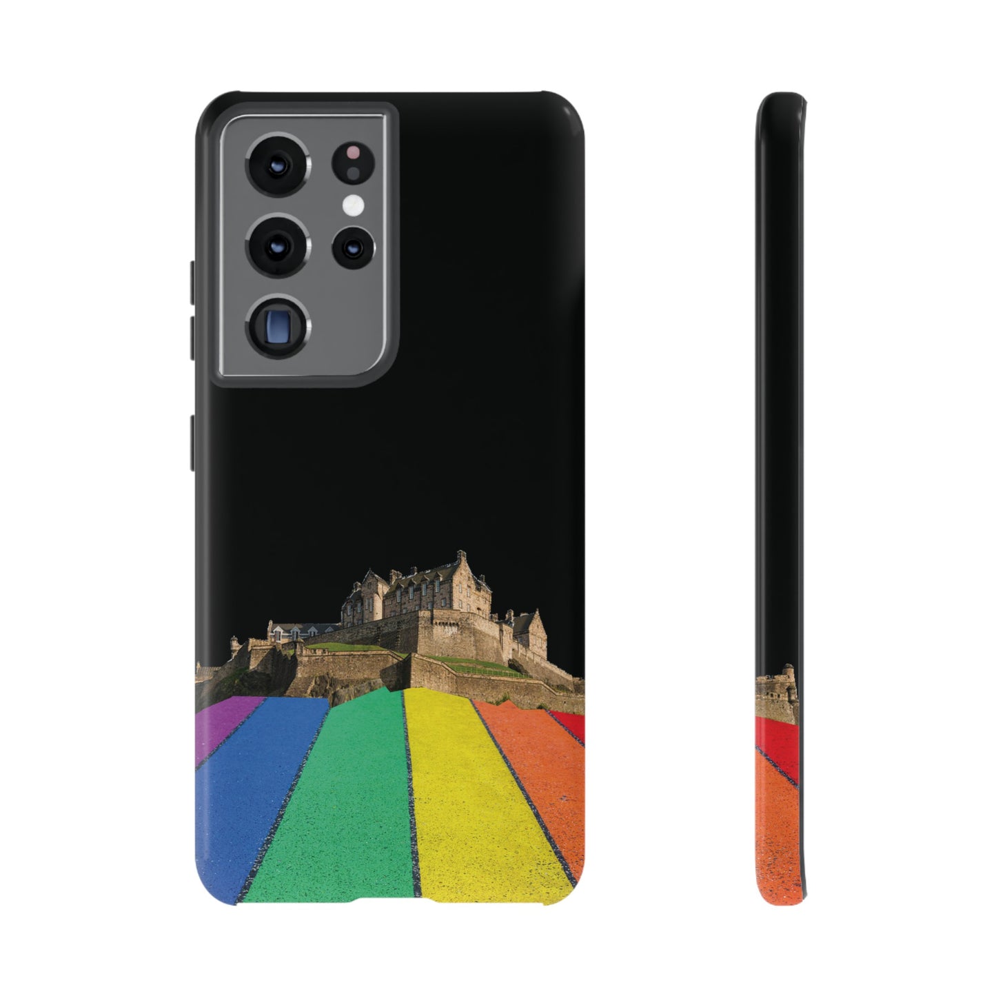 Edinburgh Castle Pride Rockface Phone Case - Road, Various