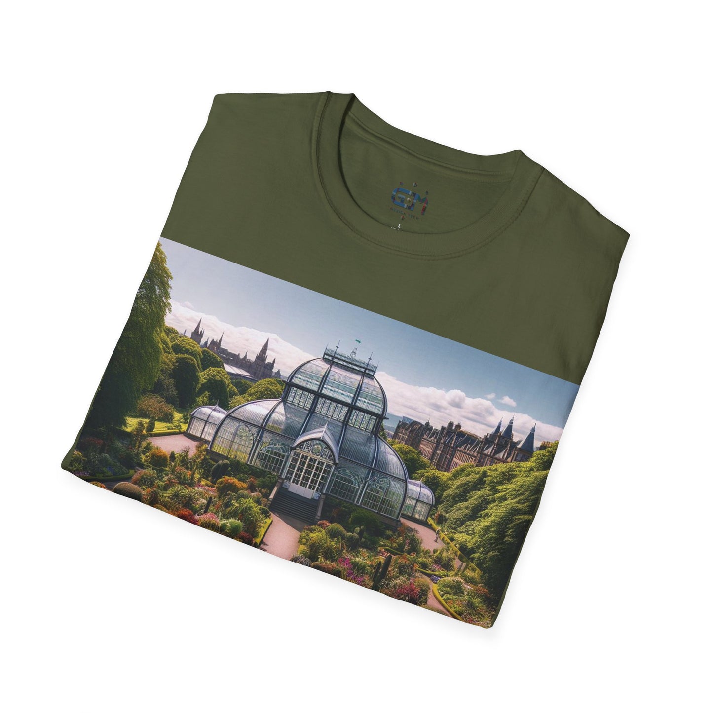 Botanic Gardens Glagsow Softstyle T-Shirt, Unisex Tee, Scottish Landmarks, Various Colours