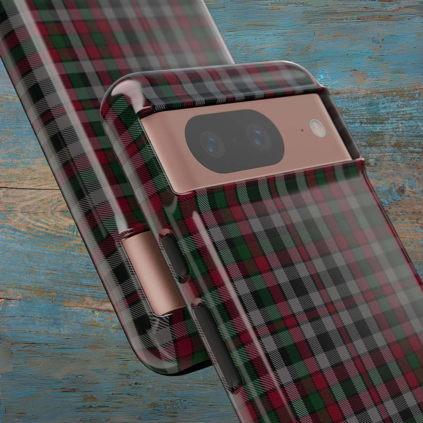 Étui de téléphone à motif tartan écossais - Borthwich, divers