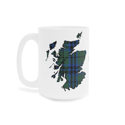 Tasse de carte de tartan d’Écosse - Keith Tartan, différentes tailles 