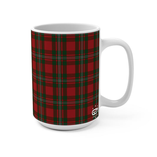 Scottish Tartan Mug 15oz, MacGregor Tartan