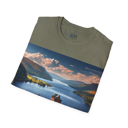 Urquhart Castle - Loch Ness Softstyle T-Shirt, Unisex Tee, Scottish Landmarks, Various Colours