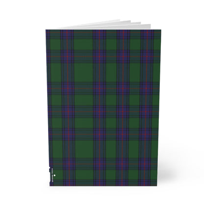 Scottish Tartan Softcover A5 Notebook - Shaw