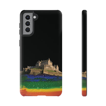 Edinburgh Castle Pride Rockface Phone Case - Rain, Various