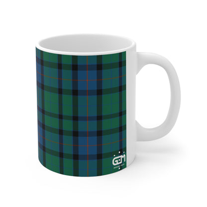 Flower of Scotland Tartan Mug, Scotland