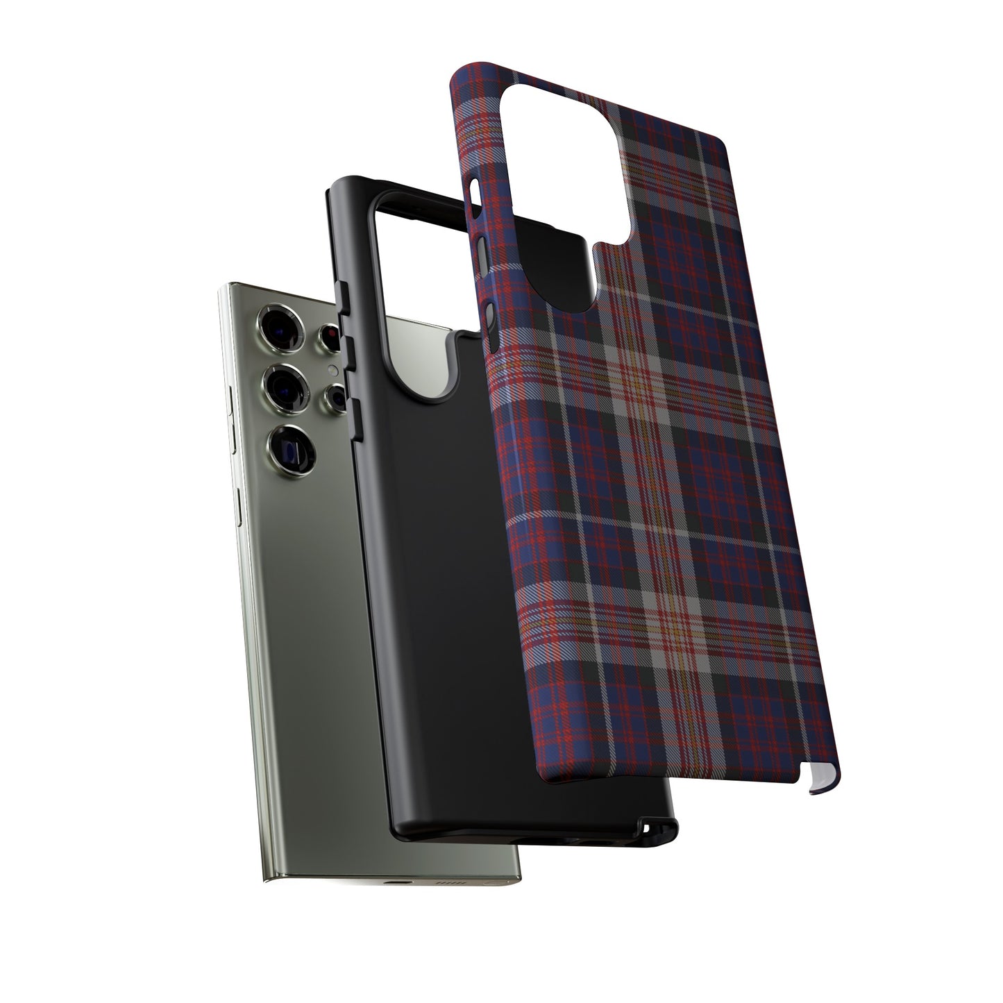 Coque de téléphone à motif tartan écossais - Carnegie, divers