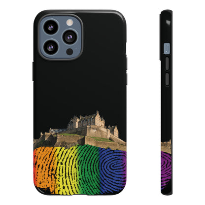 Edinburgh Castle Pride Rockface Phone Case - Fingerprint, Various