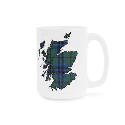 Tasse de carte de tartan d’Écosse - Keith Tartan, différentes tailles 