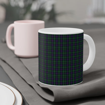 Tartan Mug - Argyle Tartan, Scottish, Various Sizes