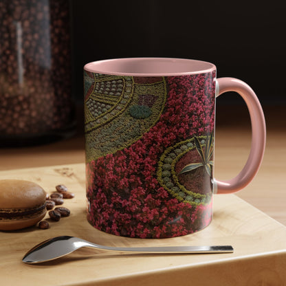 Tasses décoratives Écosse en gros plan - Scènes variées (rose)