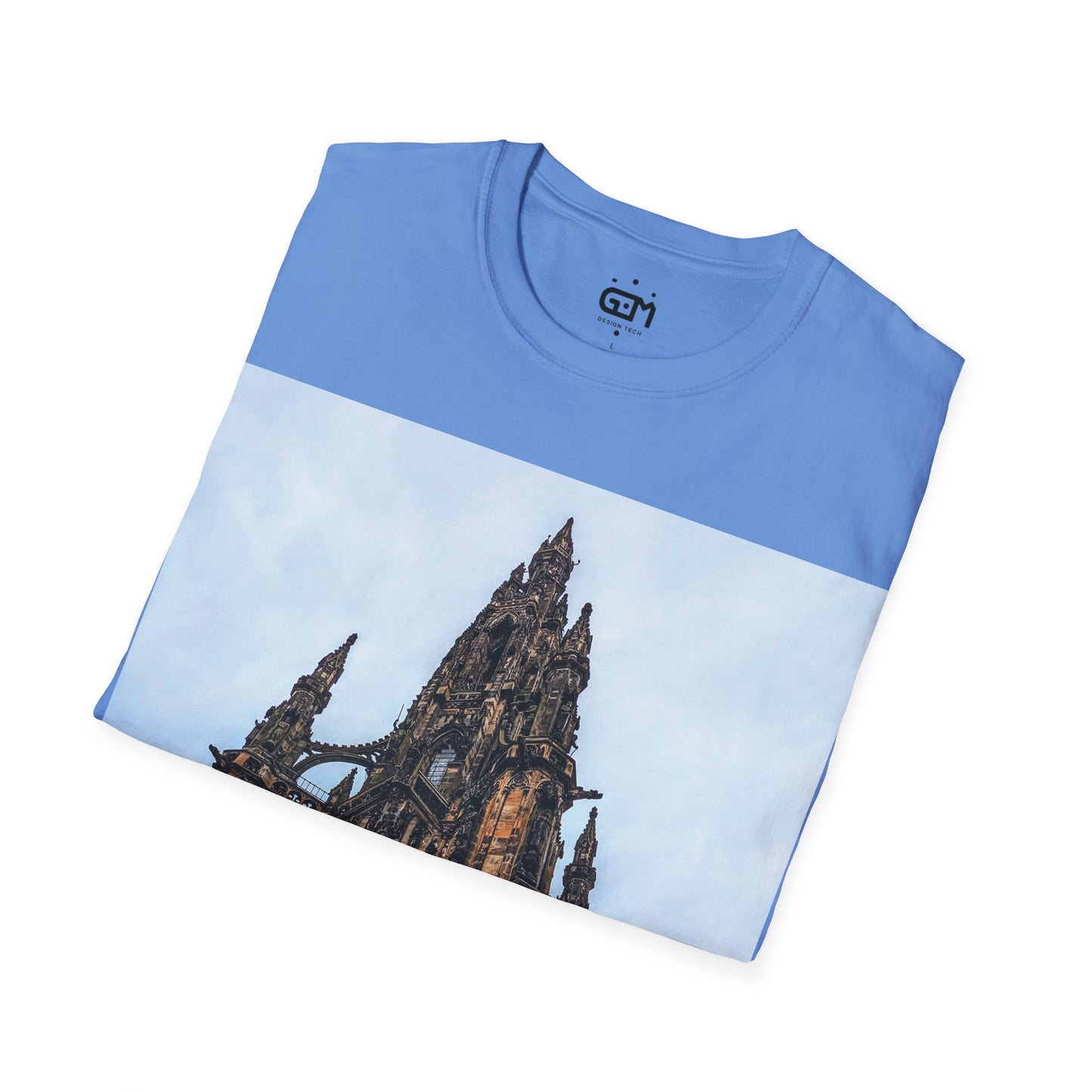 Scott Monument Photo Softstyle T-Shirt, Unisex Tee, Various Colours