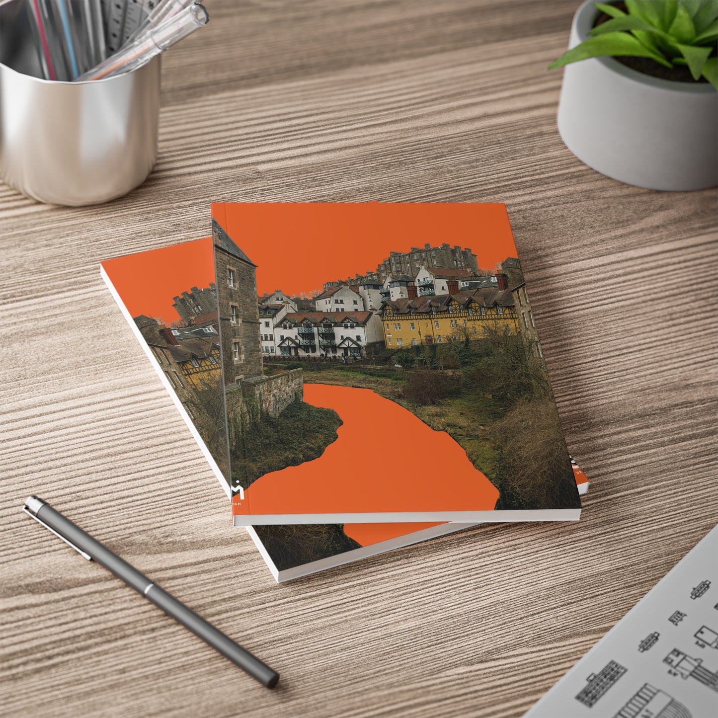 Scotland Up Close A5 Softcover Notebook - Photo Silhouettes
