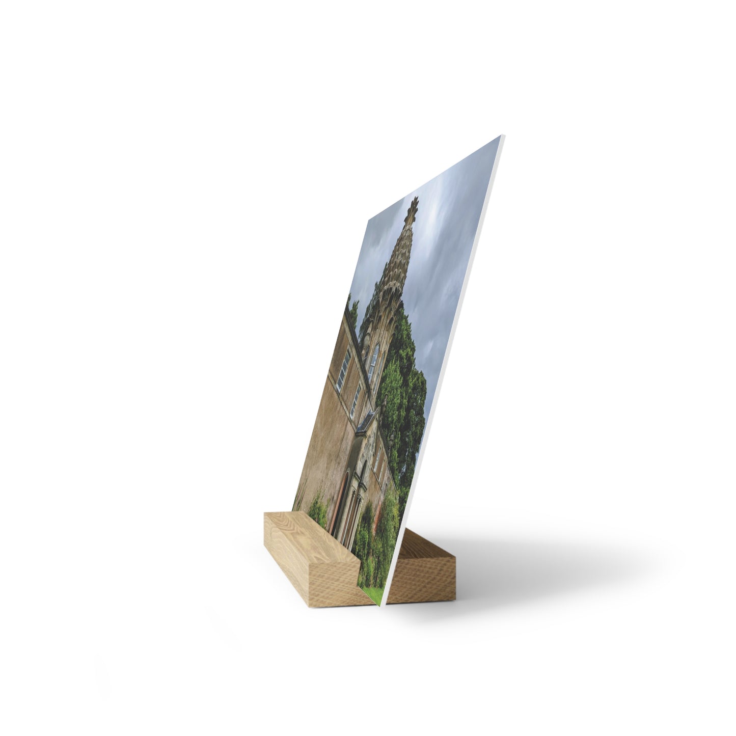 Photo Collection Gallery Stand Dunmore Pineapple, Oak Picture Stand, Scotland Art, Paysage, Points de repère, Différentes tailles 