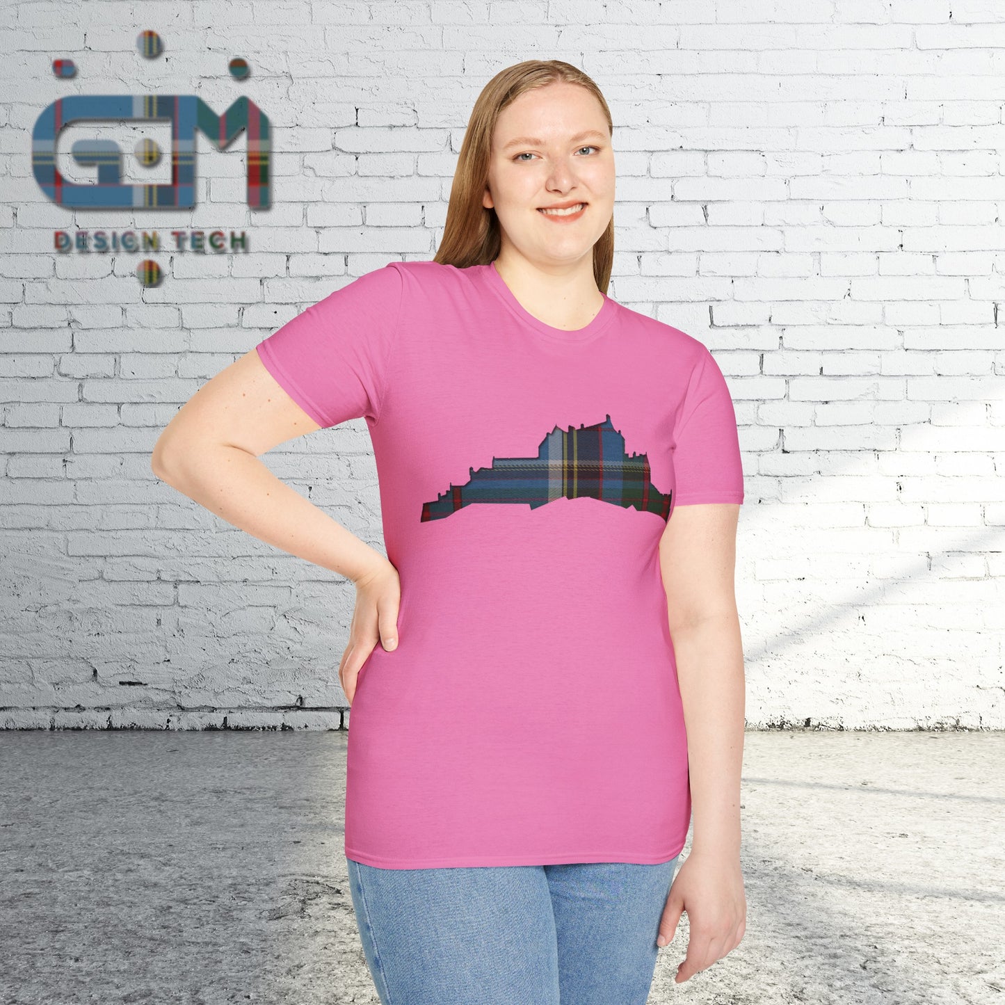 Tartan Edinburgh Castle - Anderson Old Unisex T-Shirt