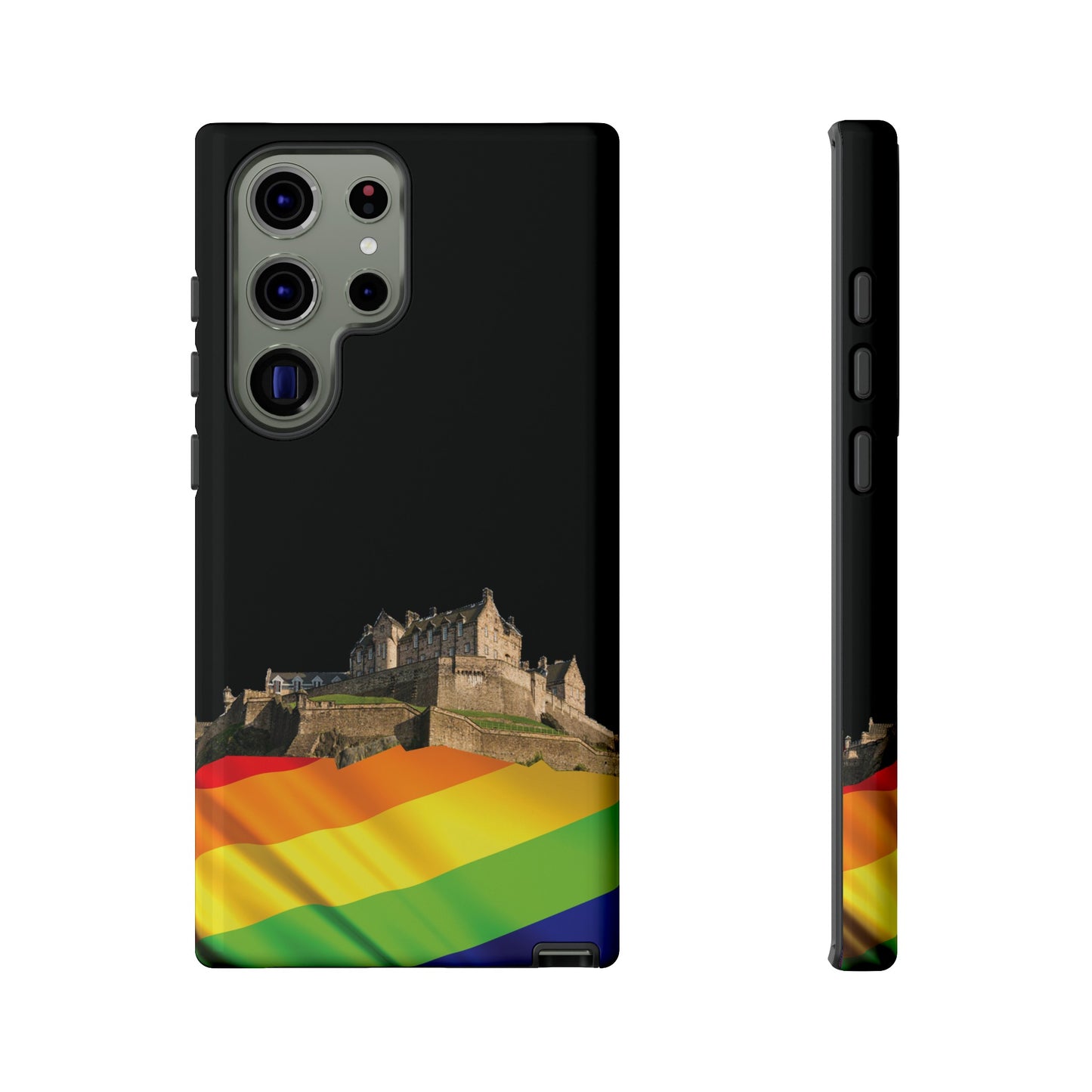 Edinburgh Castle Pride Rockface Phone Case - Flag, Various