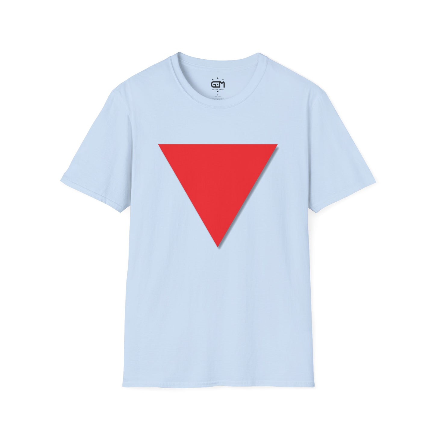 Red Triangle Softstyle Unisex T-Shirt, Various Colours