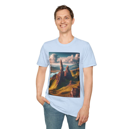 Isle of Skye Summer Softstyle Unisex T-Shirt, Scotland Tee