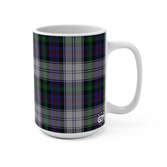 Scottish Tartan Mug 15oz, Argyle Dress Tartan