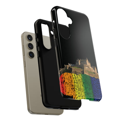 Edinburgh Castle Pride Rockface Phone Case - Fingerprint, Various