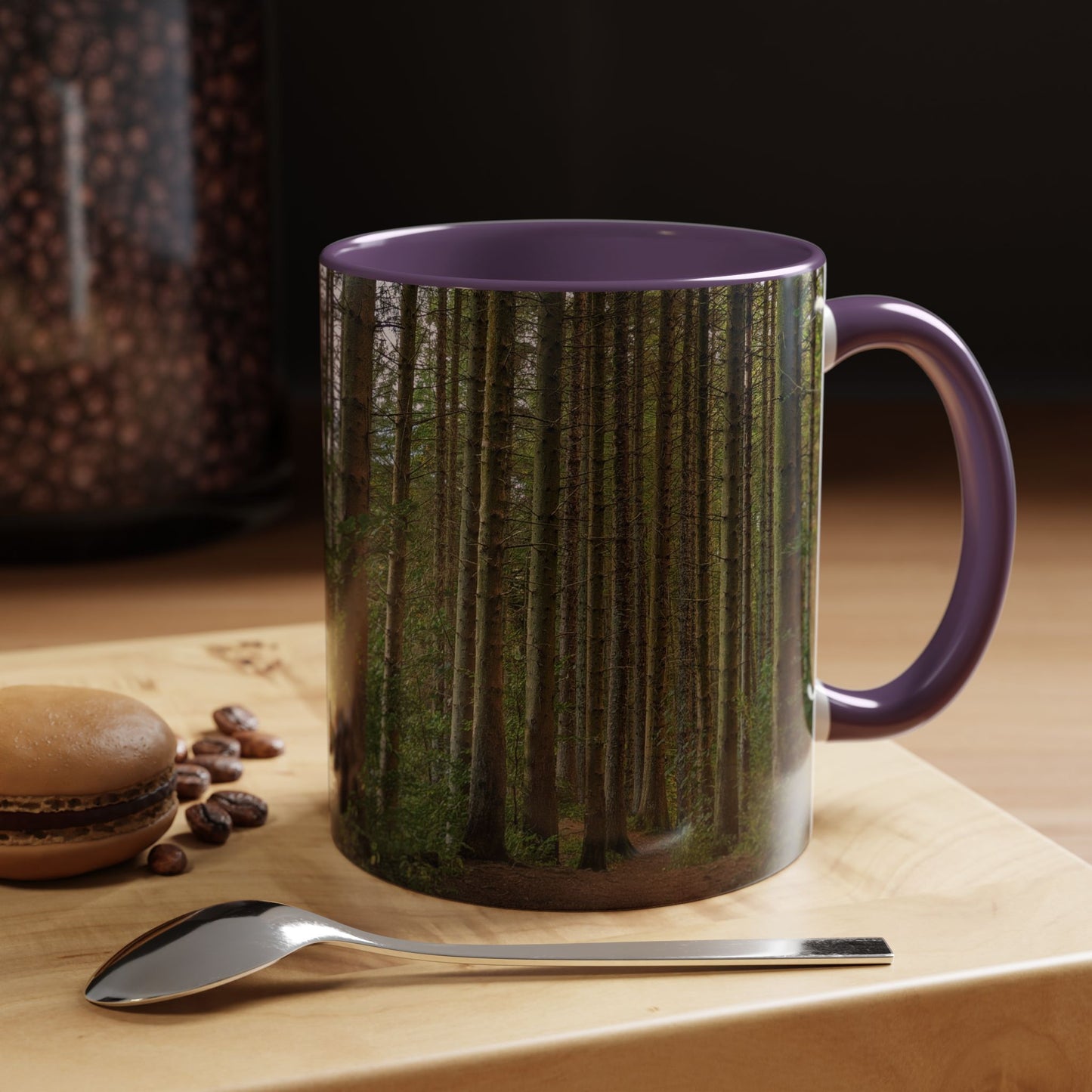 Tasses décoratives « Écosse en gros plan » - Scènes variées (violet)
