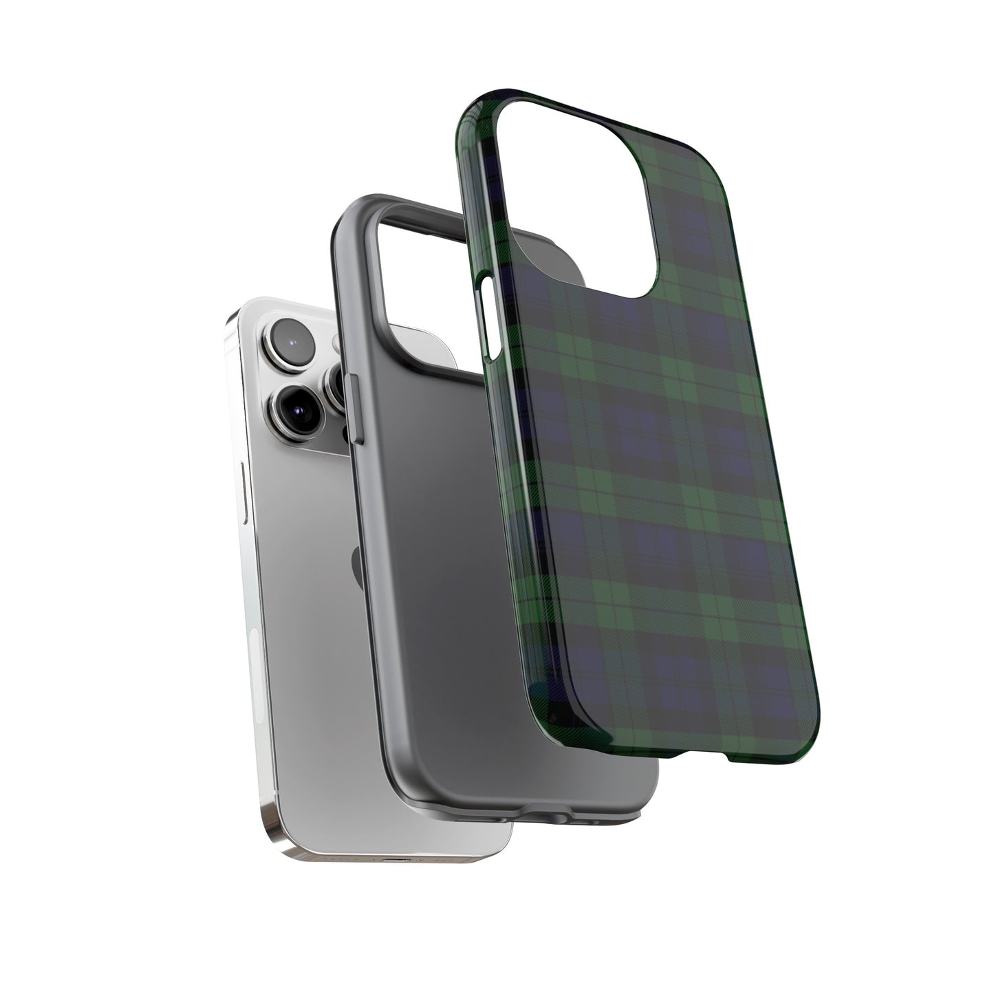 Scottish Tartan Phone Case - Black Watch, Various