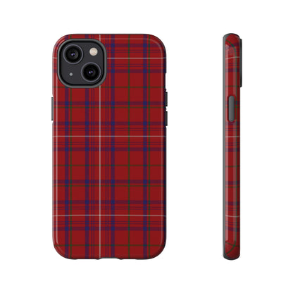 Scottish Tartan Phone Case - Rose, Various