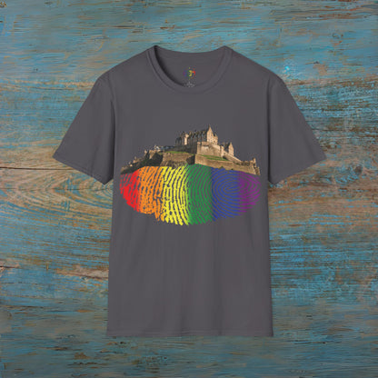 Edinburgh Castle on the Pride Rock Photo Unisex T-Shirt